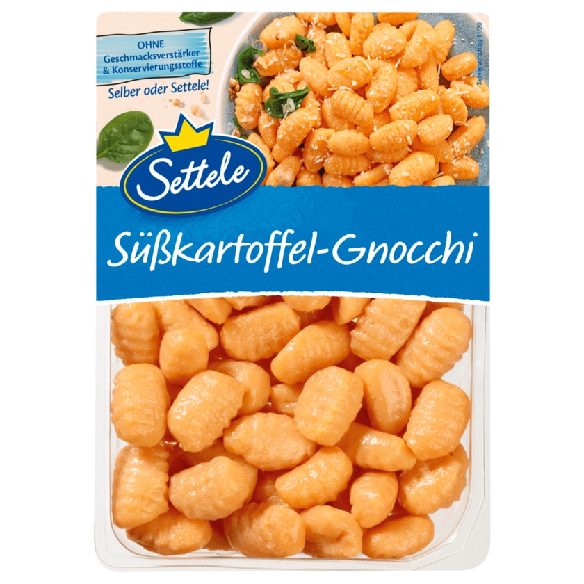 Settele Süßkartoffel-Gnocchi 400g
